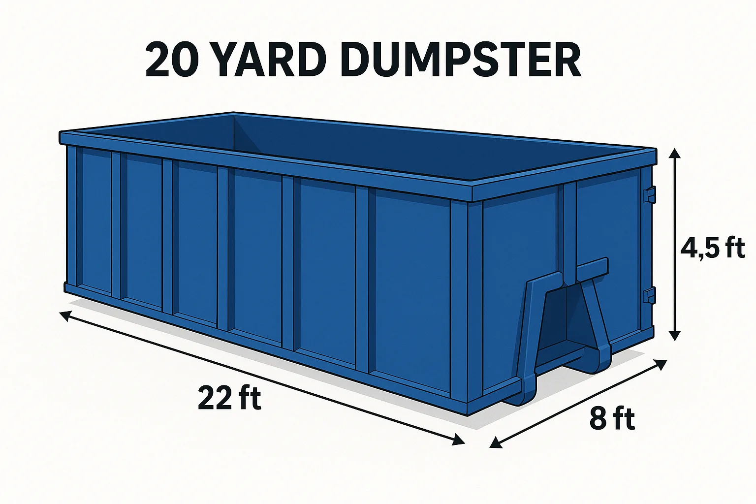 Dumpster Size - Dumpster Rental of Southeast Michigan